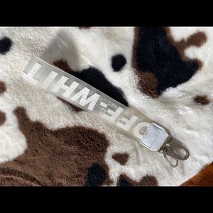 Off white keychain